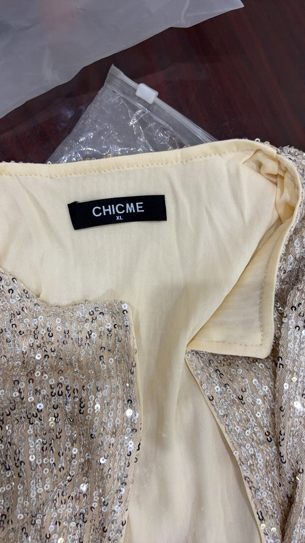 Women’s Sequin Long Sleeve Top – Elegant Sparkly Party Blouse | Lightweight Slim Fit Evening Shirt | Wholesale Clearance Stock