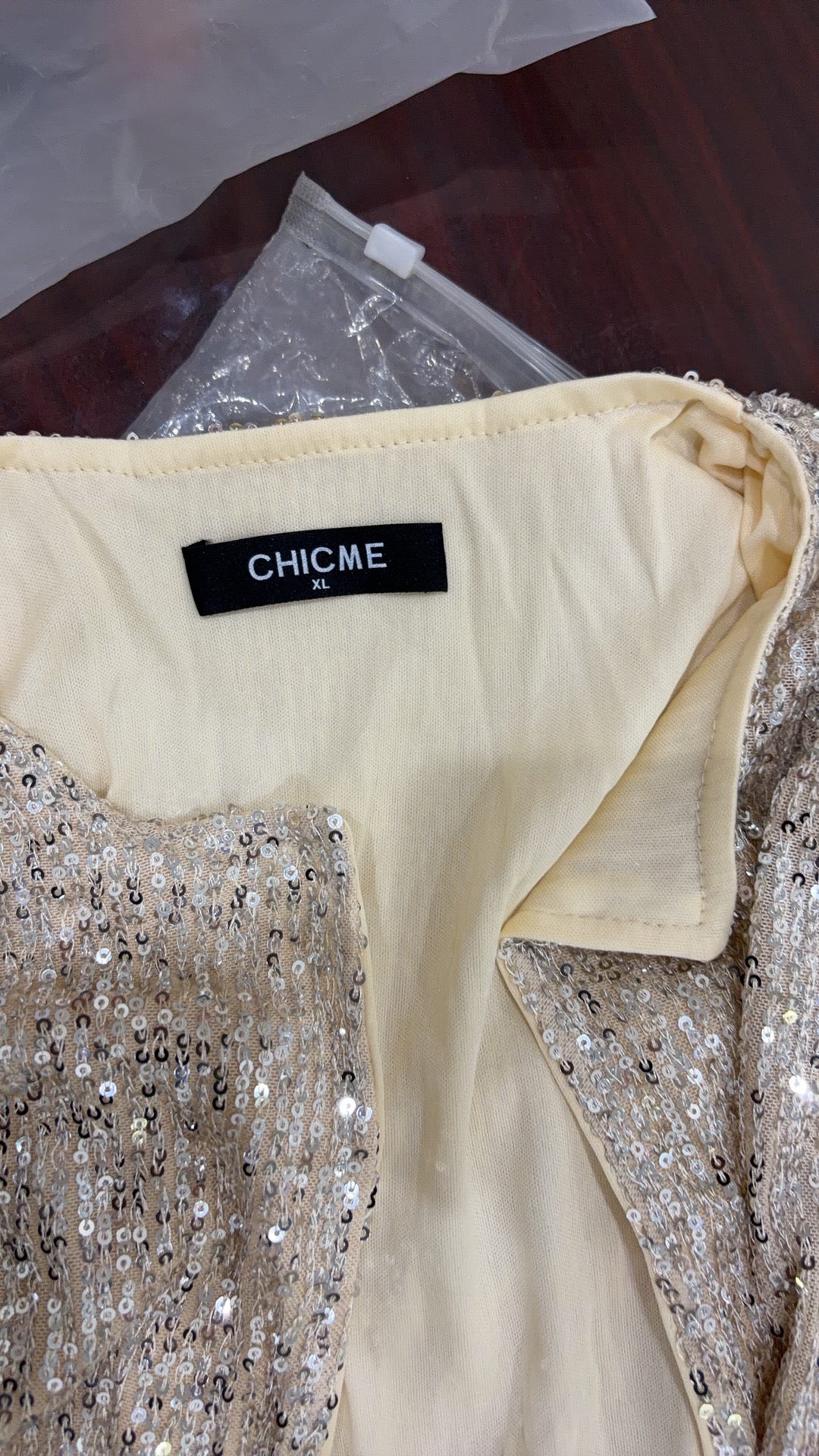 Women’s Sequin Long Sleeve Top – Elegant Sparkly Party Blouse | Lightweight Slim Fit Evening Shirt | Wholesale Clearance Stock