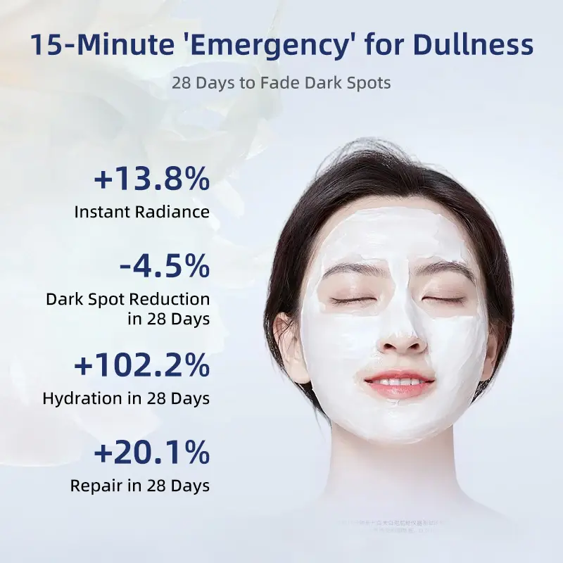 Clearance Jaydear White Truffle Overnight Mask, Repair & Brightening, 100ml Leave-On Sleeping Mask
