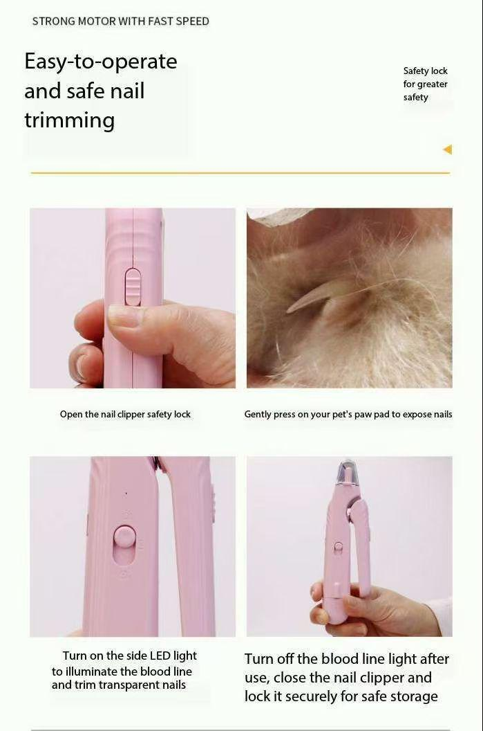 Cross-border nail clippers for cutting nails on dogs and cats. Designed with stainless steel blades, suitable for both cats and dogs. Universal tool for nail trimming.