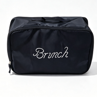 Wholesale Brunch Printed Waterproof Travel Toiletry Bag Bulk Stock Large Capacity Makeup Organizer Ship From Overseas Warehouse