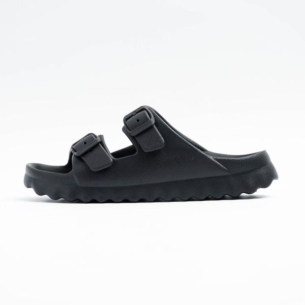 Memory Foam Open Toe Slippers Anti Slip Indoor Slides | Fast Ship From Los Angeles Warehouse
