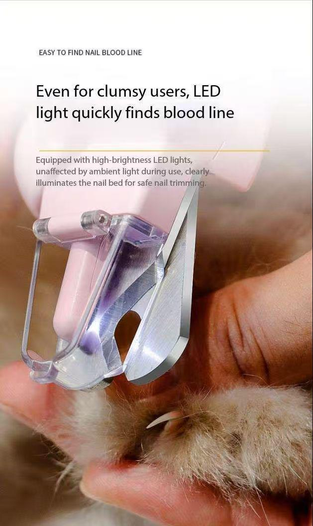 Cross-border nail clippers for cutting nails on dogs and cats. Designed with stainless steel blades, suitable for both cats and dogs. Universal tool for nail trimming.