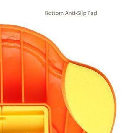 Dog Interactive Treat Dispenser Toy, Food Puzzle Slow Feeder (Yellow)
