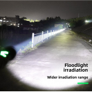 Limited Closeout Lot 40 Rechargeable LED Flashlight, Zoomable High Lumen Tactical Torch For Outdoor Camping Hiking
