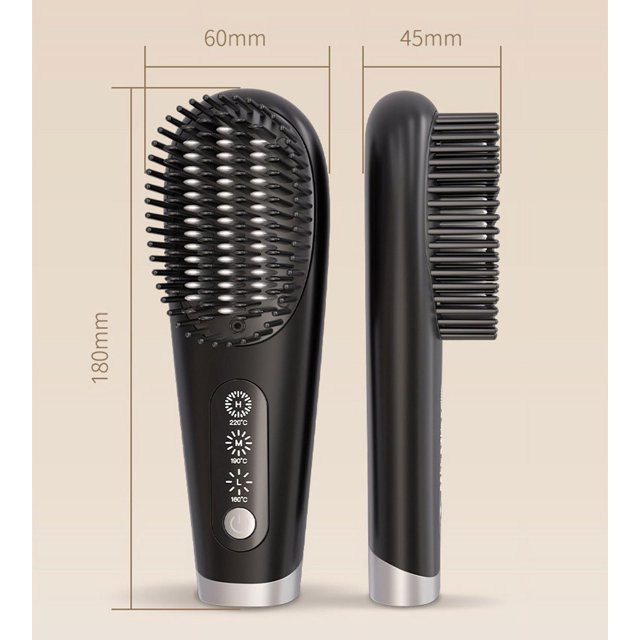 Mixed Lot Hair Styling Tools | Cordless Straightener Brush Clearance, Curling Iron, Hot Air Round Brush, Flat Iron Combo | Salon Home Hair Curling & Straightening Kit