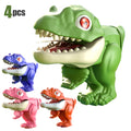 Mini Dinosaur Water Squirt Guns, 4 Pcs Tyrannosaurus Water Blaster, Kids Summer Pool Beach Toy Clearance Stock