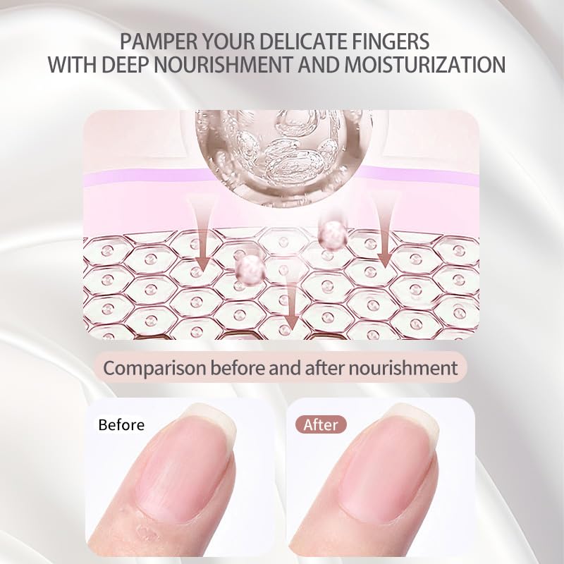 Clearance 5Pcs Mini Cuticle Oil Roller Balls, Mild Moisturizing Nail Care Oil, Soften Cuticles & Repair Cracked Nail Edges, Portable Travel Size