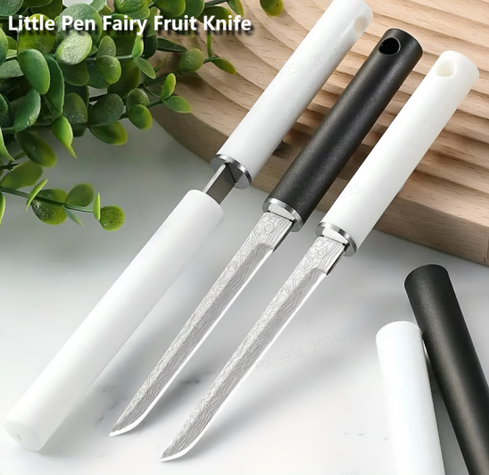 Kitchen Knife Set Clearance, High Carbon Stainless Steel Nakiri Cleaver Chef Santoku Paring Knife, Wooden Handle Sharp Cutting Knives for Meat Vegetable Fruit