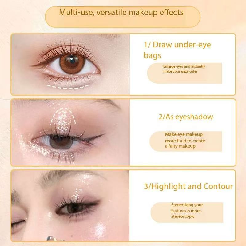 Clearance Mixed Color HLLR Eyeliner Pencil Waterproof Long Lasting Under Eye Brightening Concealer Pen