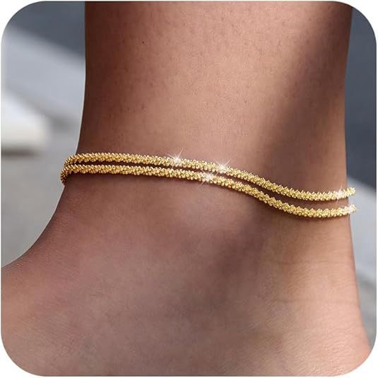 Clearance Women Gold Silver Fashion Jewelry Sets, Stackable Rings, Chain Bracelets, Anklets, Necklaces, Drop Earrings, Rhinestone Wedding Bridal Accessories Bulk