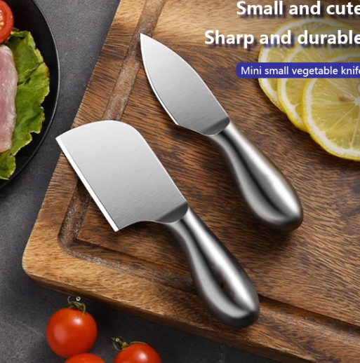 Kitchen Knife Set Clearance, High Carbon Stainless Steel Nakiri Cleaver Chef Santoku Paring Knife, Wooden Handle Sharp Cutting Knives for Meat Vegetable Fruit