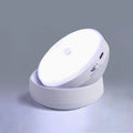 Motion Sensor LED Night Light Clearance, 360° Rotatable Rechargeable Wireless Wall Lamp, Auto On/Off Magnetic Stick-On Closet Stair Bedroom Cabinet Night Lamp