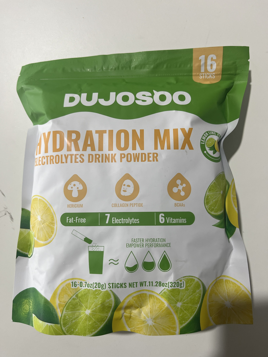 6192Pcs Clearance Mixed Flavors Hydration Mix Electrolyte Drink Powder Sticks, Collagen BCAA Vitamin Hydration Pack, Zero Fat Rapid Hydration Supplement for Workout Travel Daily